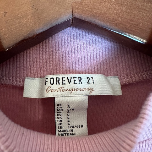 NWOT Thicker Cotton High Neck Side Ties Sleeveless Dress in Soft Pink - Picture 5 of 9